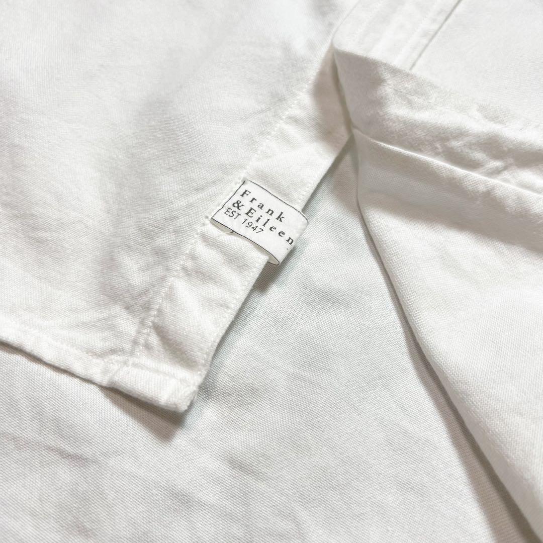 フランク&アイリーン Eileen 鹿の子 スキッパーシャツ XL相当 正規品