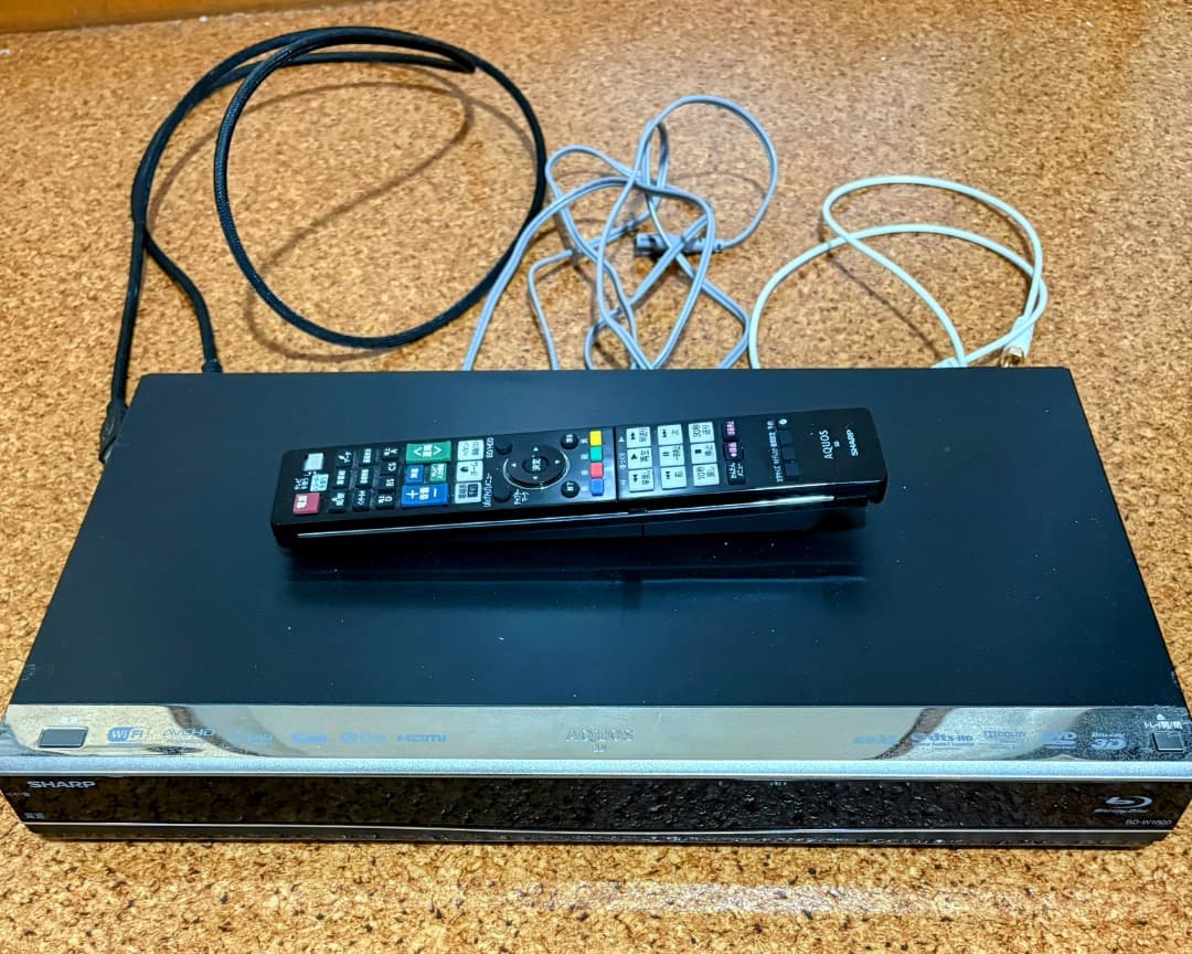 SHARPブルーレイディスクレコーダー BD-W1600