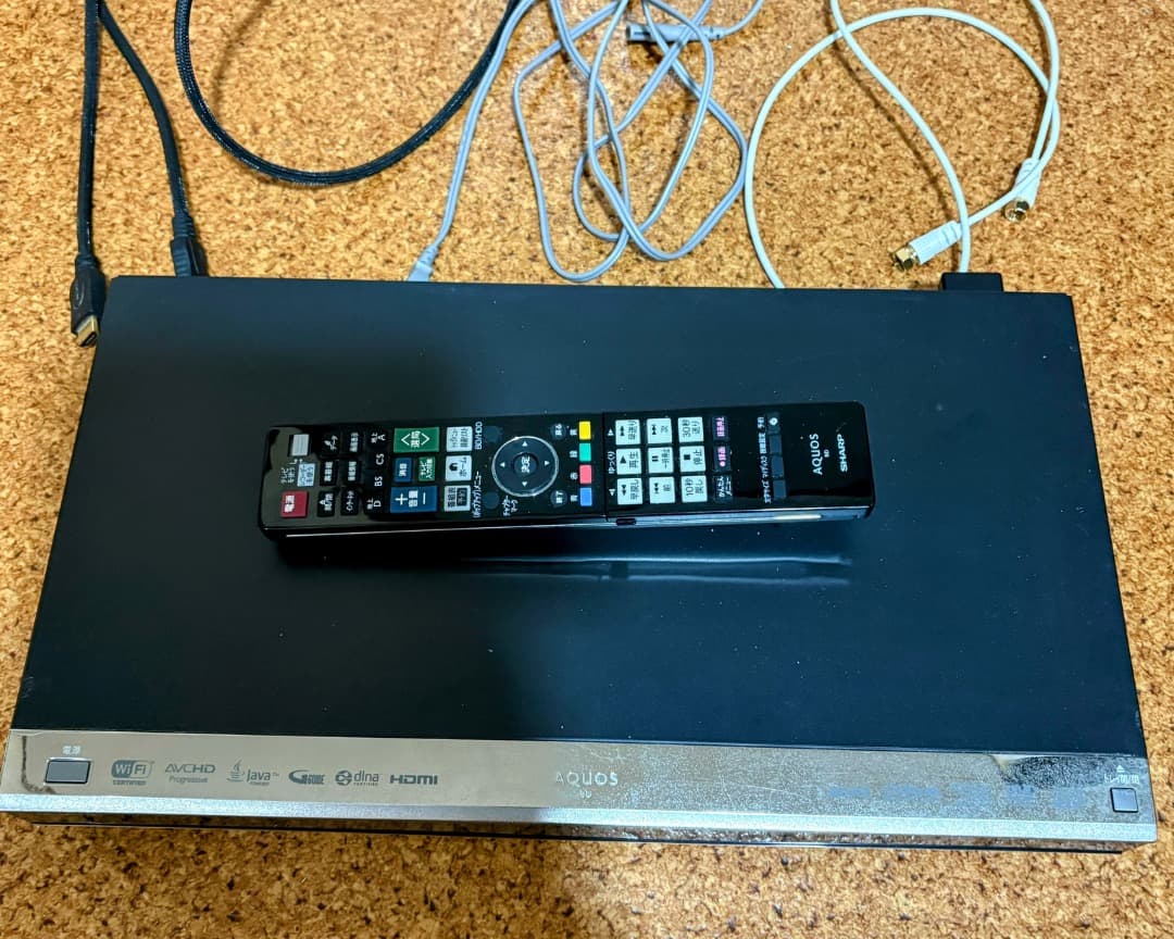 SHARPブルーレイディスクレコーダー BD-W1600