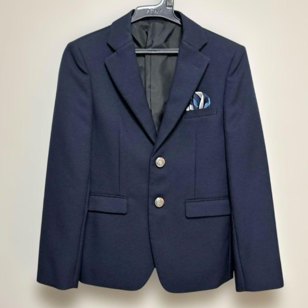フォーマル 卒服 男の子 スーツ6点セット ネイビー ブレザー 150