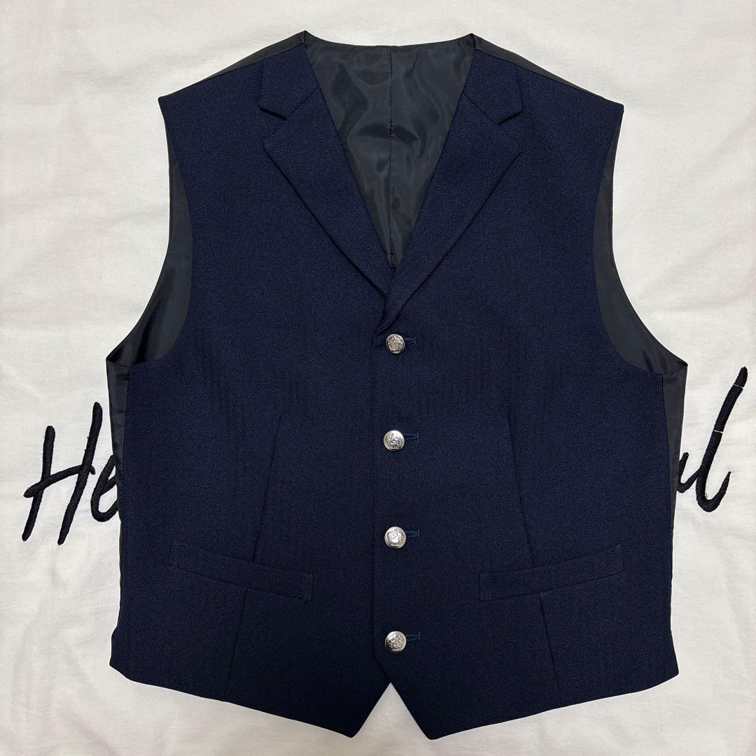 フォーマル 卒服 男の子 スーツ6点セット ネイビー ブレザー 150