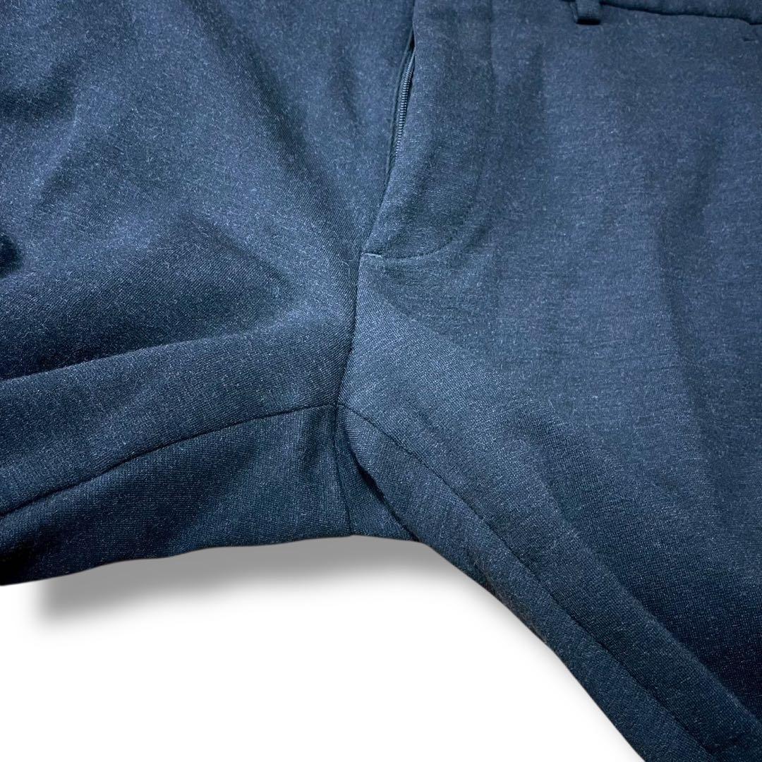 未使用級 現行 Theory メンズスーツ セットアップ ダークグレー 近年