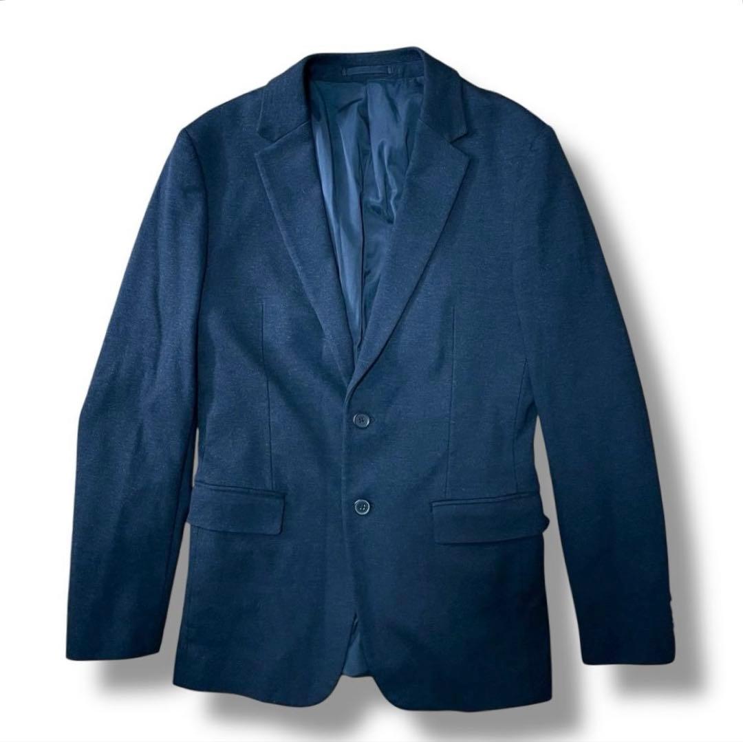 未使用級 現行 Theory メンズスーツ セットアップ ダークグレー 近年