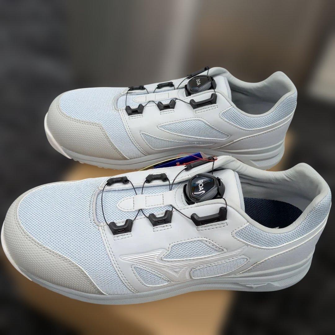 3連休迄値下げミズノBOA 安全靴 オールマイティLSⅡ52L BOA 27.5