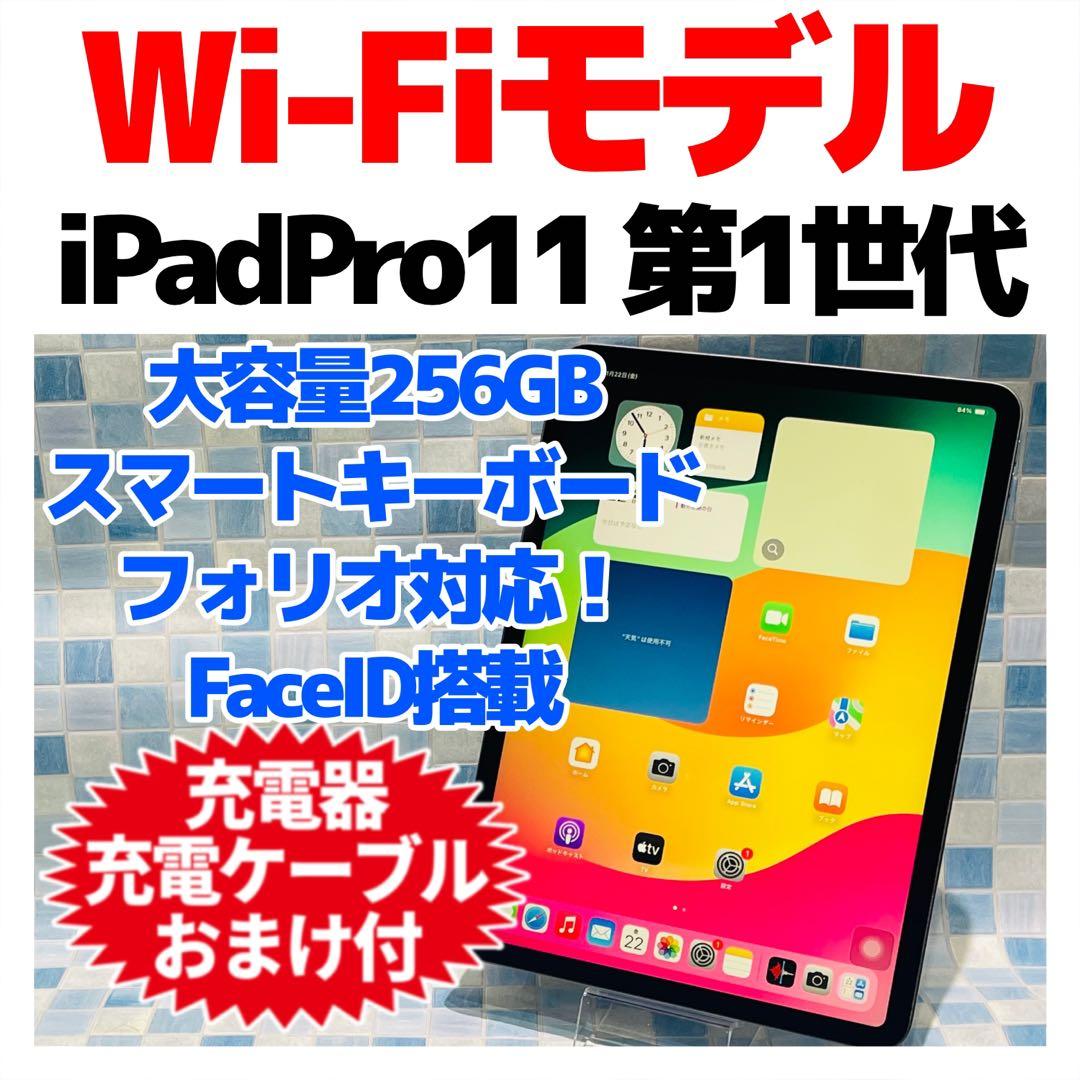 Wi-Fi iPad Pro 11 第1世代 本体 256GB グレイ 電池良好