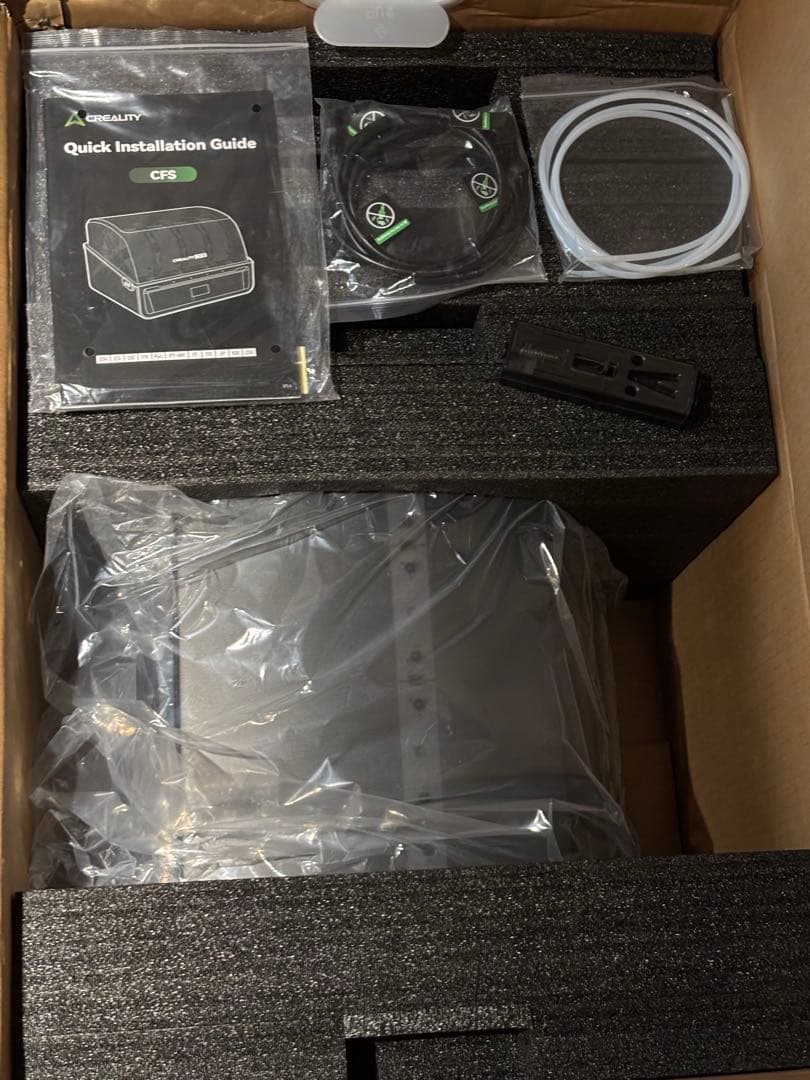 未使用・開封済み　creality cfs 3Dプリンター用 クリアリティー