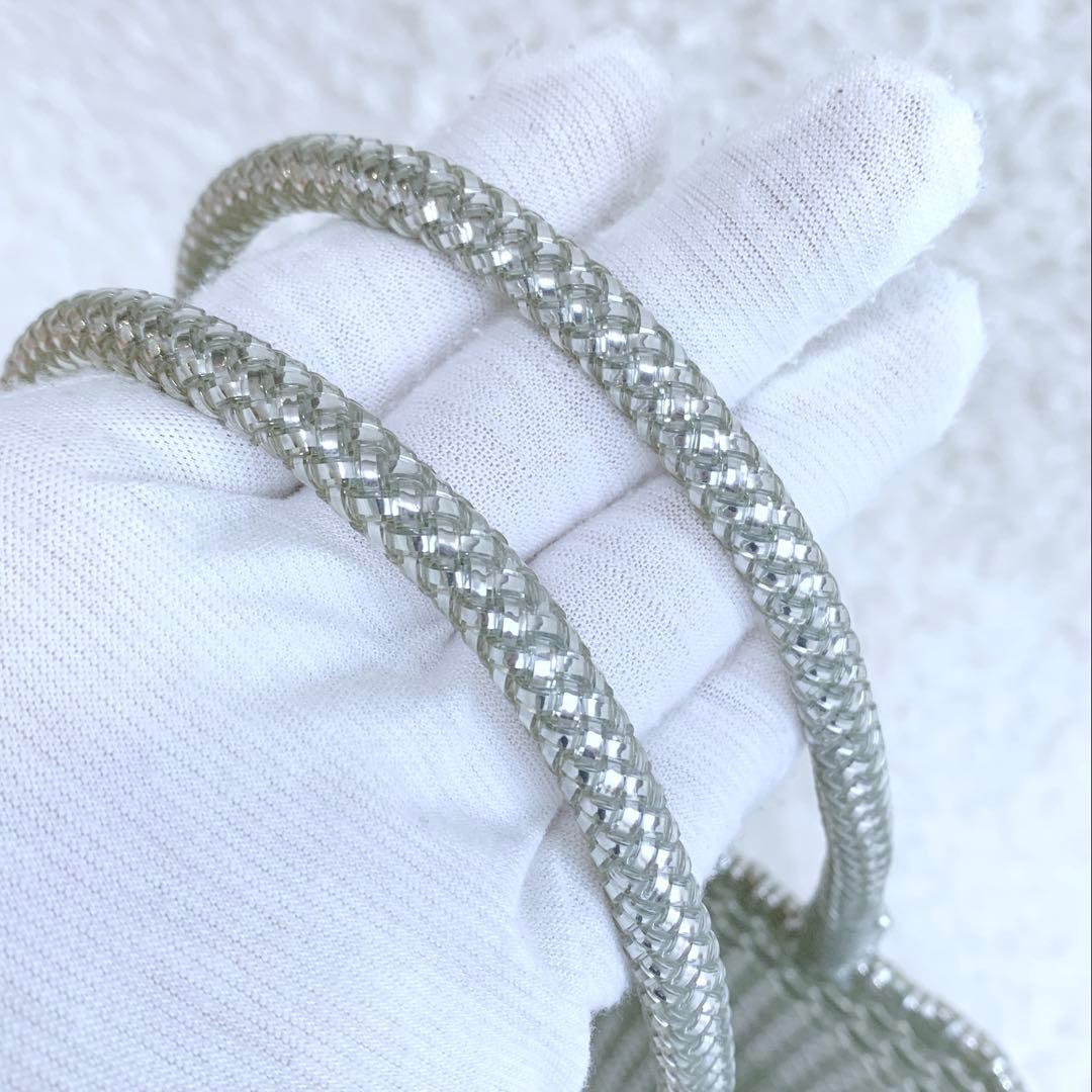 ほぼ未使用♪ ANTEPRIMA イントレッチオ シルバー スモール