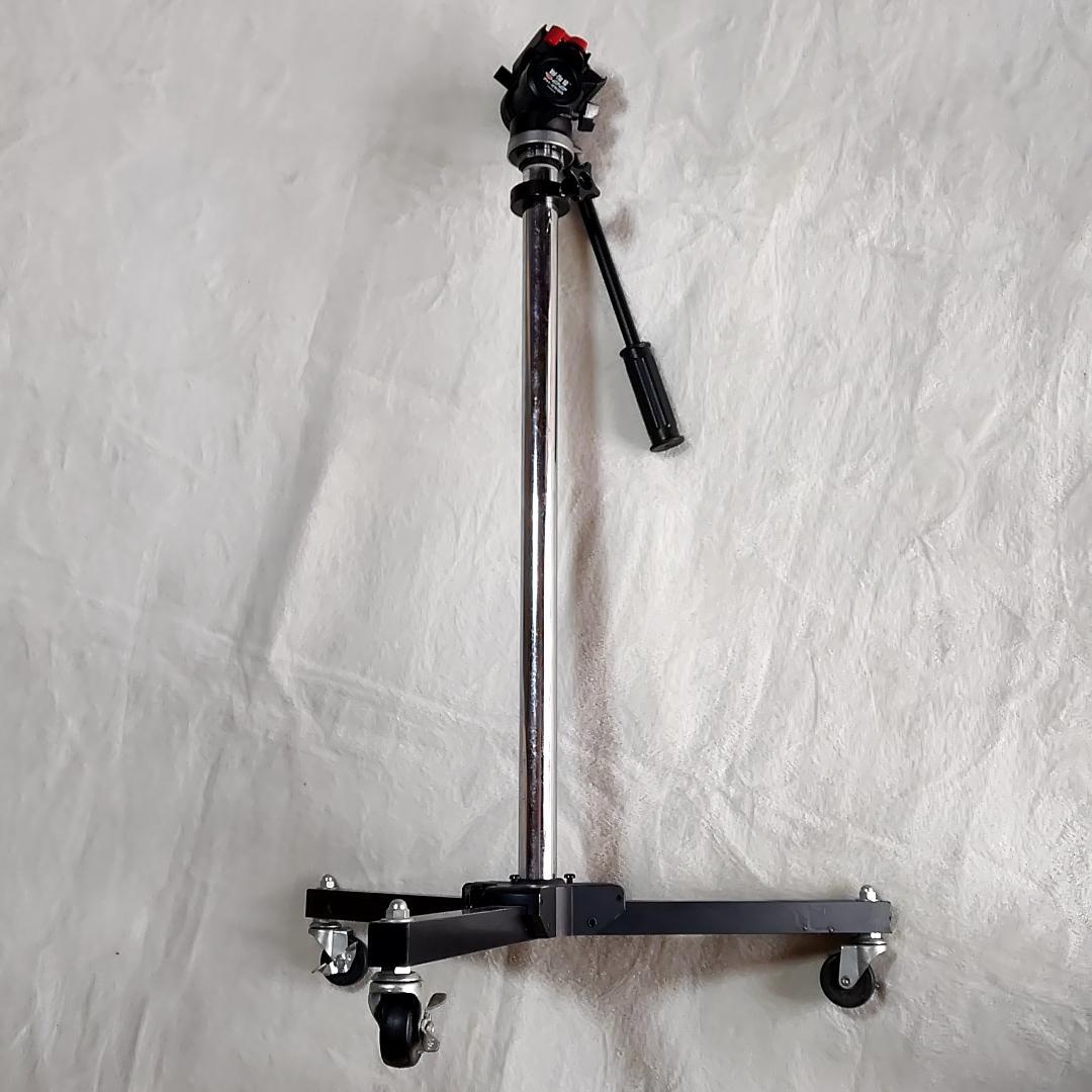 【動作確認済・廃番】Velbon DP-3D ビデオドーリー 雲台PH-268R