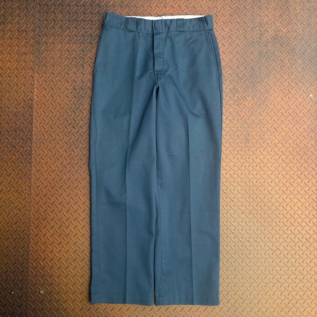 80s Dickies？874 USA製 ワークパンツ OEM TALONジップ