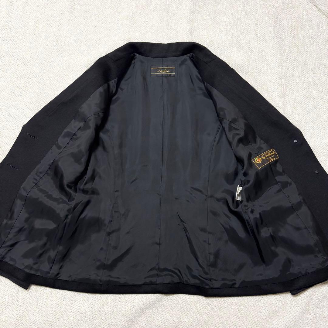 極上品 レリアン ロロピアーナ ジャケット カシミヤ100% ブラック