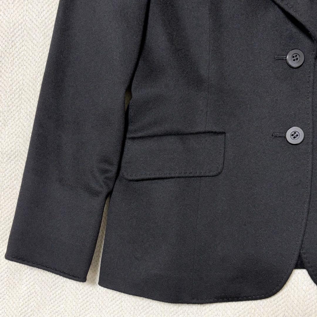 極上品 レリアン ロロピアーナ ジャケット カシミヤ100% ブラック