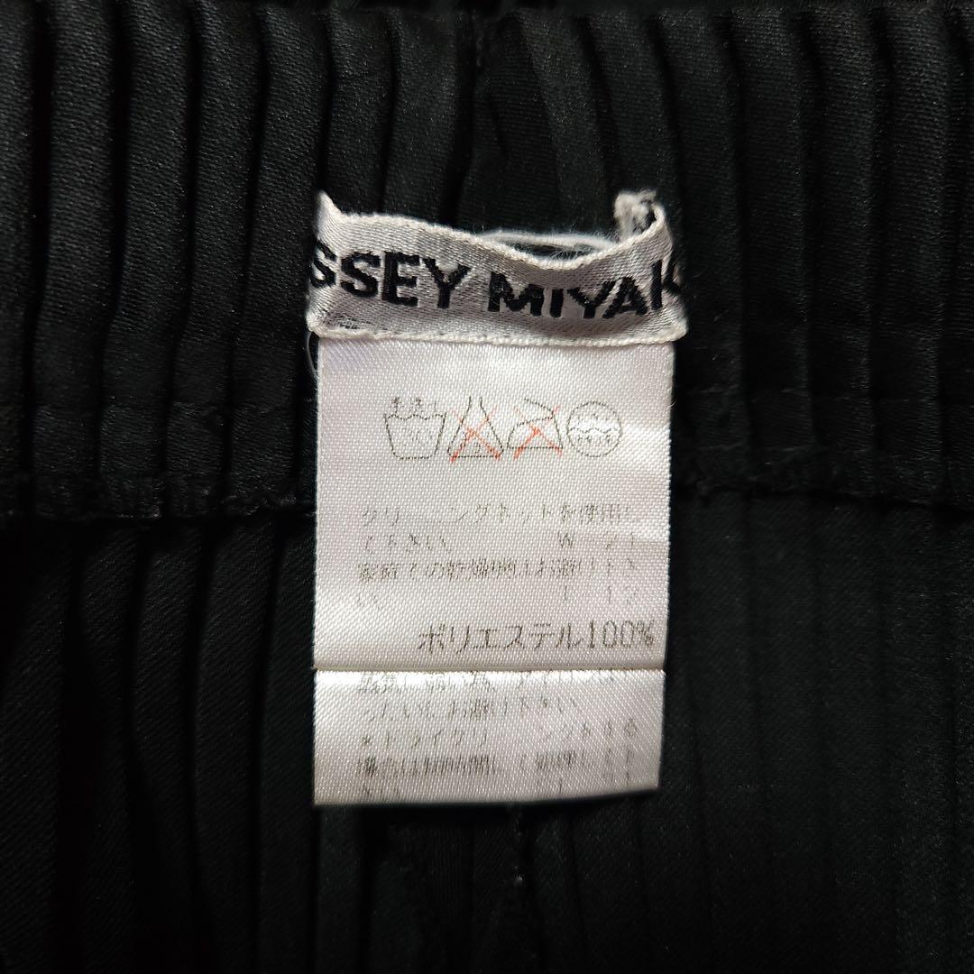 99ss ISSEY MIYAKE プリーツパンツ ブラック