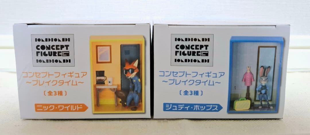 ズートピア２　モニタートップフィギュア　コンセプト　ブレイクタイム　ニック