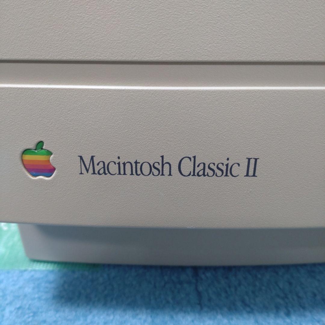 Macデスクトップ macintosh classicII