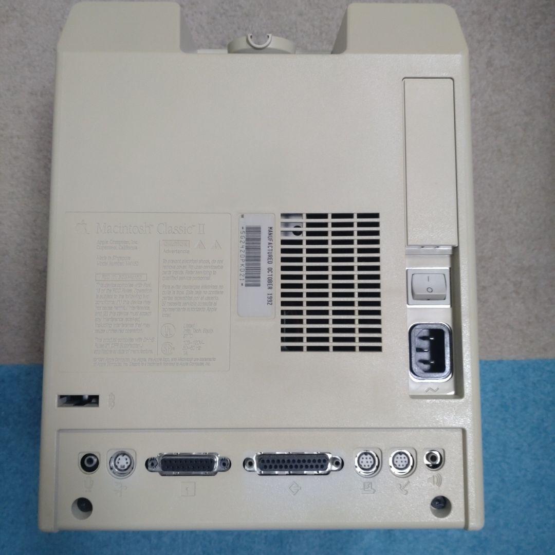 Macデスクトップ macintosh classicII