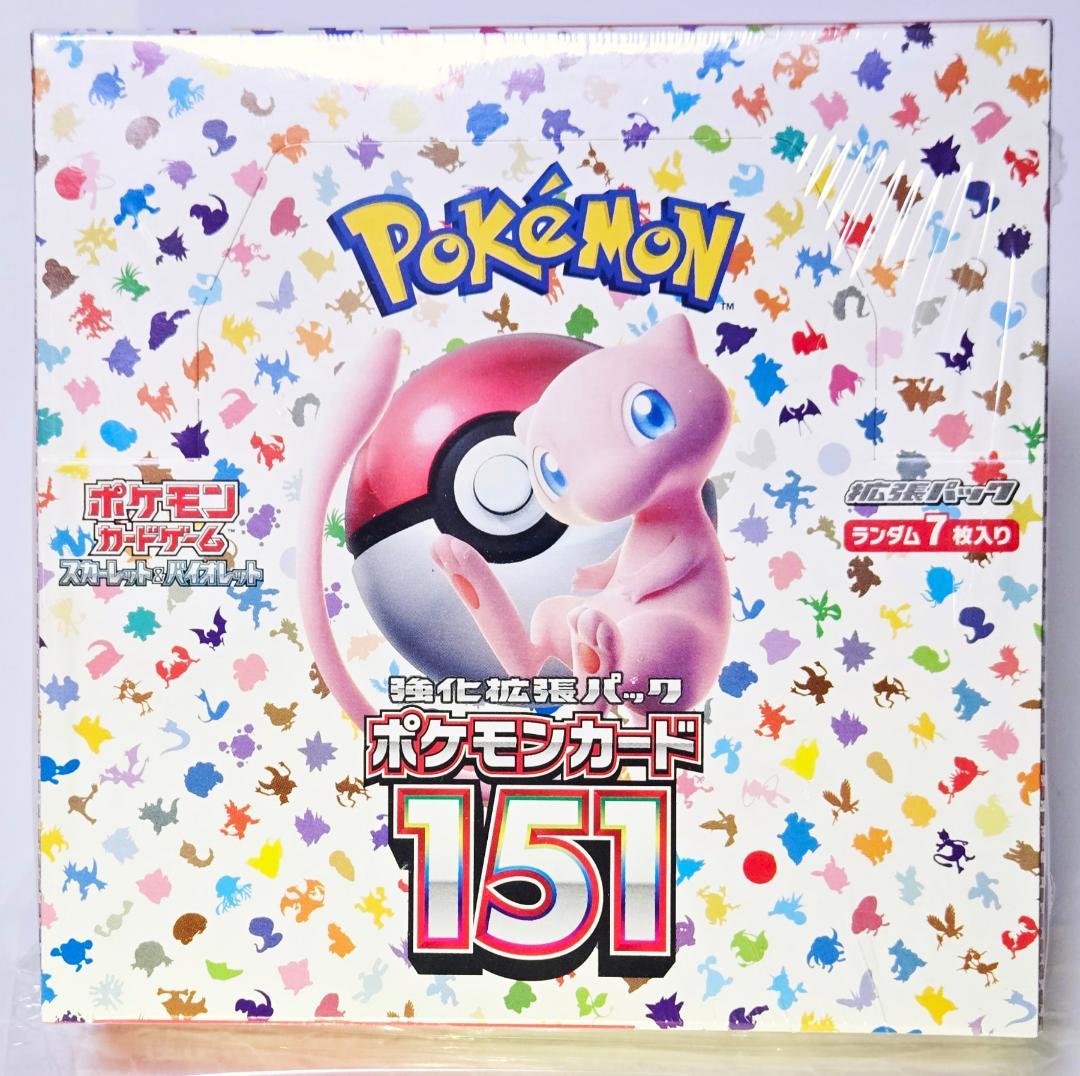 ポケモンカード151 新品未開封 1BOX シュリンク付き