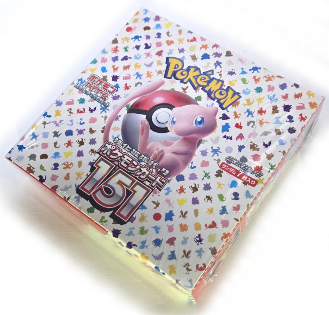 ポケモンカード151 新品未開封 1BOX シュリンク付き