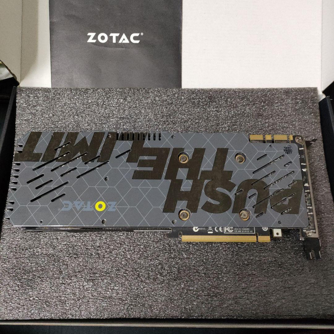 グラフィックボード・グラボ・ビデオカード ZOTAC GTX980ti AMP! Edition 6GB