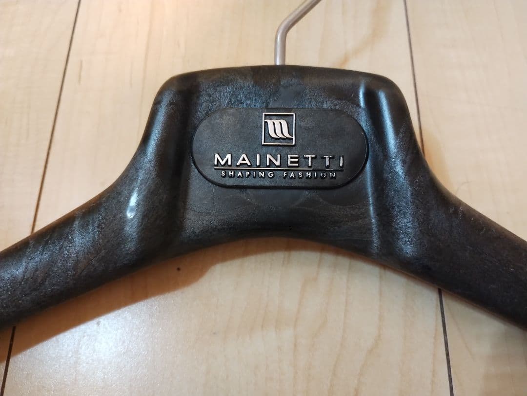 MAINETTI マイネッティ ハンガー 40cm 7本セット 滑り止め付き