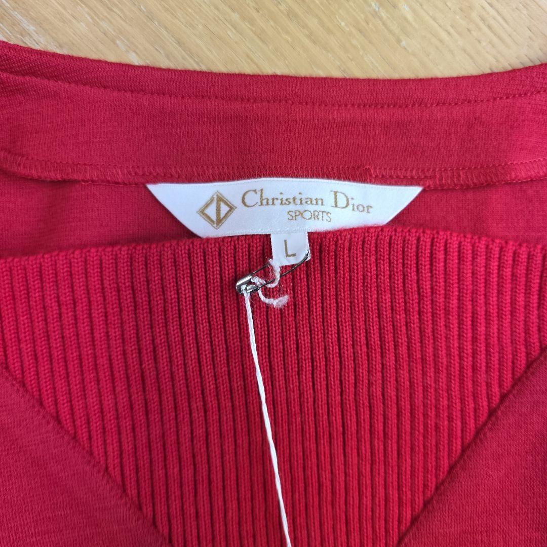Christian Dior スポーツ 長袖トップス L レッド　新品　y45