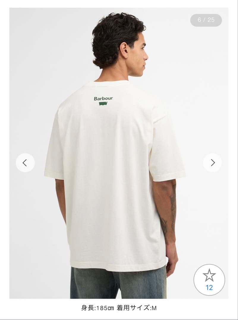 ト*シ様 《Barbour × Levi’s》コラボ グラフィックTシャツ バブ