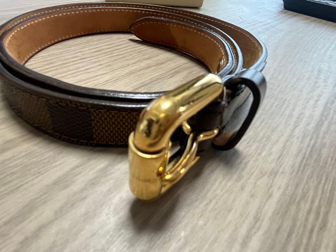 【美品】LOUIS VUITTON ダミエベルト