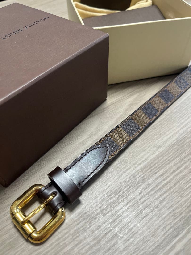 【美品】LOUIS VUITTON ダミエベルト