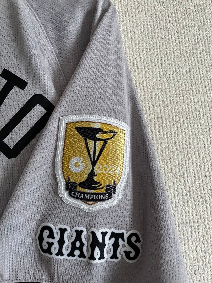 読売ジャイアンツ 坂本 セリーグチャンピオンエンブレム レプリカユニフォーム M
