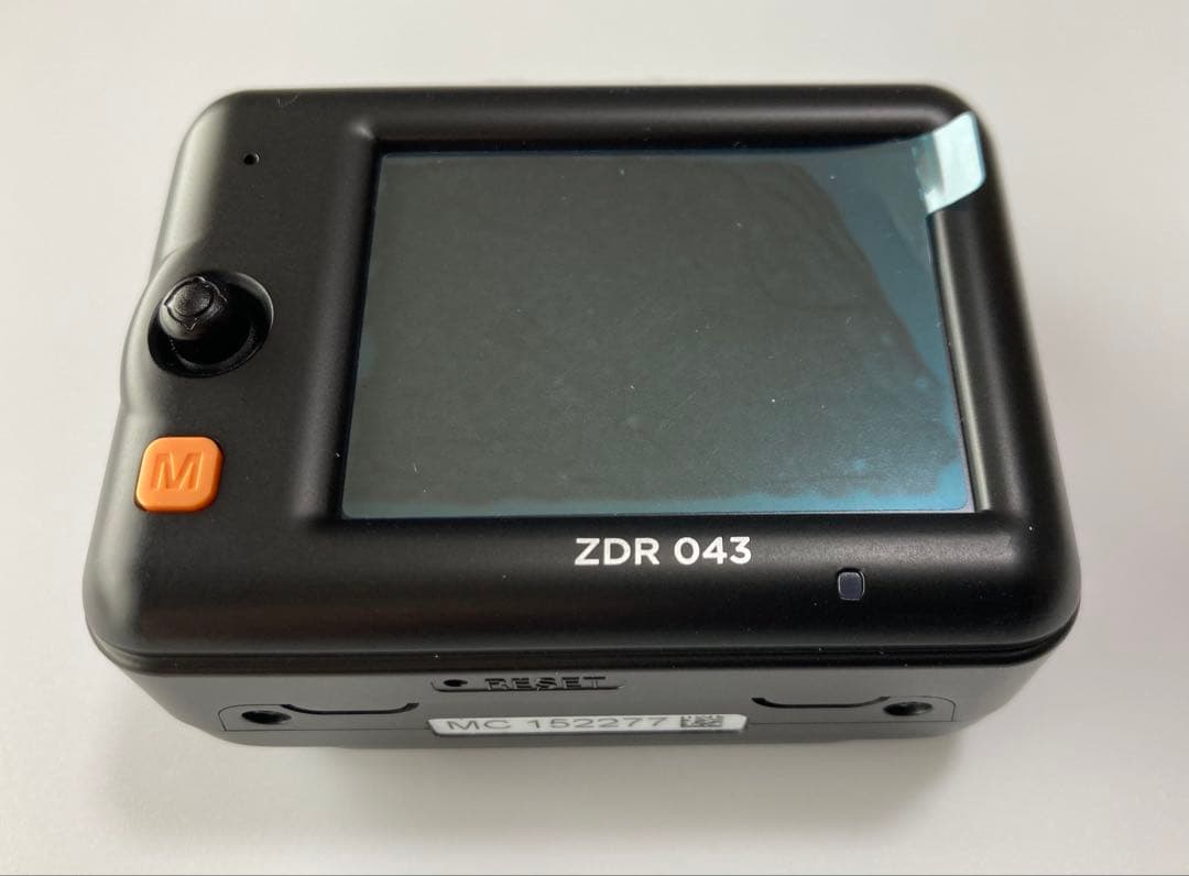 美品コムテックZDR043 ドライブレコーダー オプション新品駐車監視ケーブル付