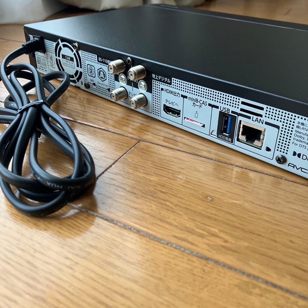 東芝 2022年製 レグザ ブルーレイレコーダー DBR-T1010