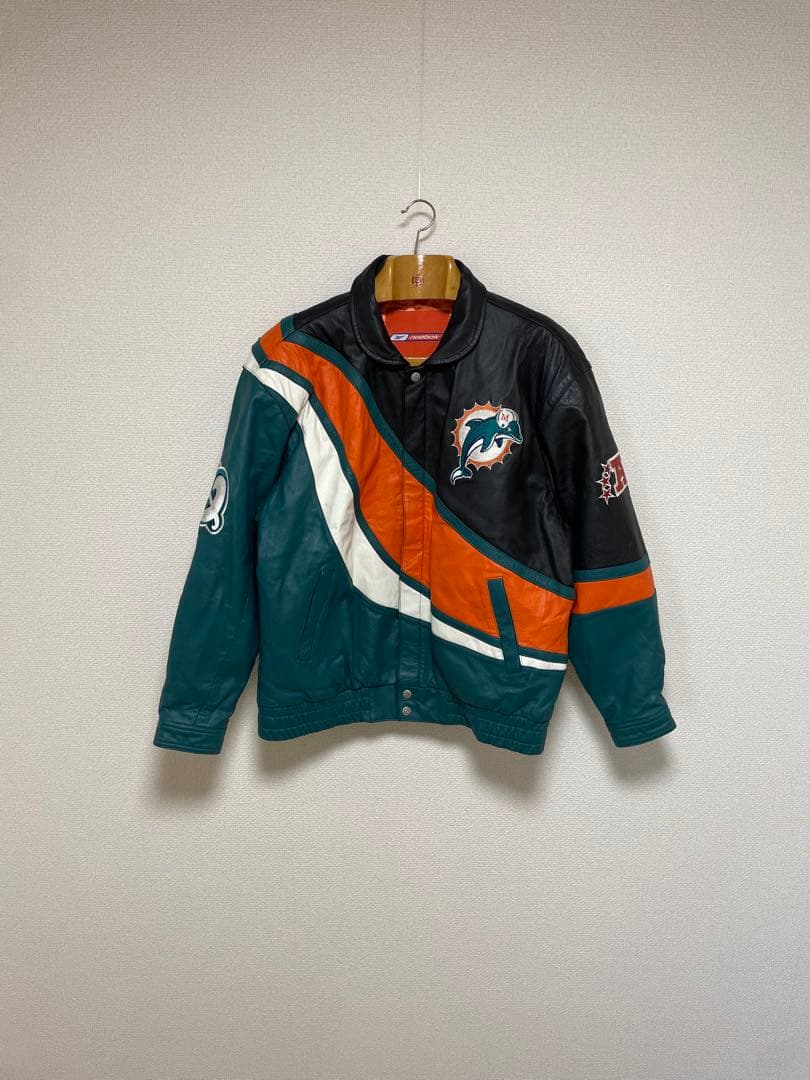 NFL Jeff Hamilton × Reebok レザー スタジャン