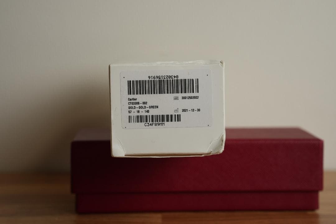 Cartier CT0330S 002 サングラス 使用感少々美品