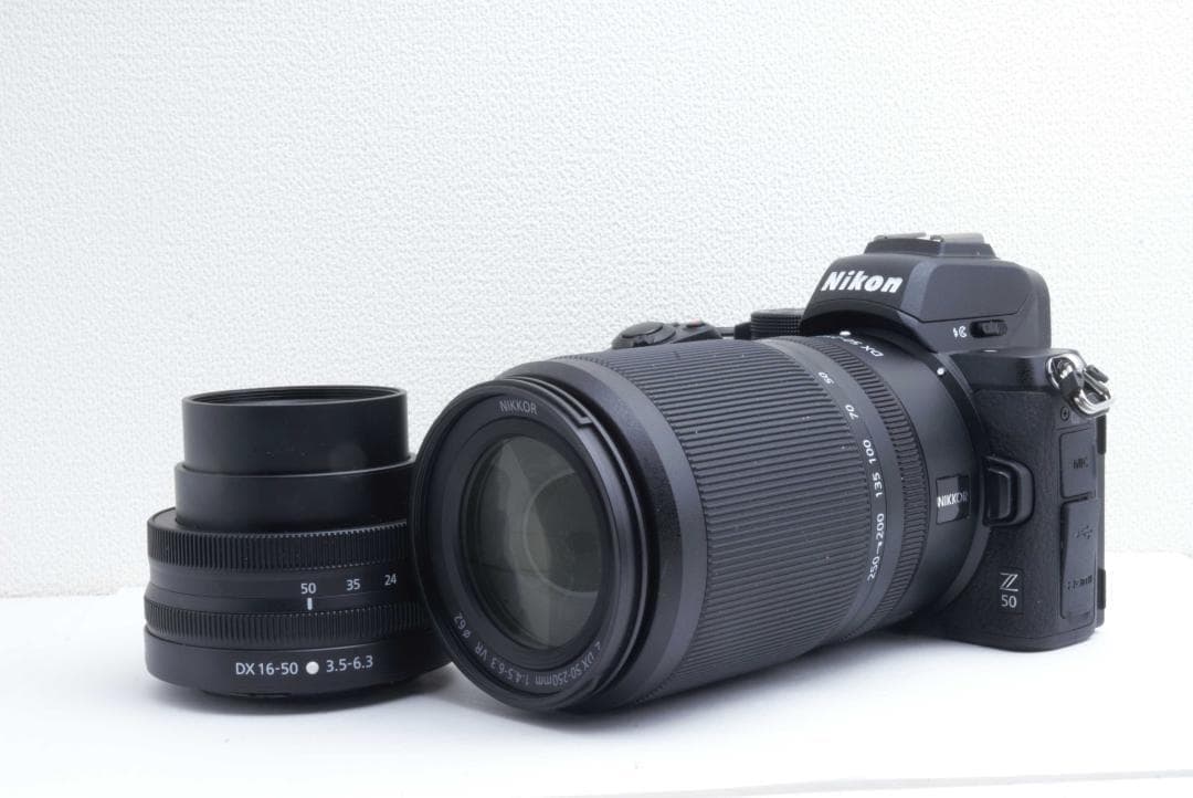 Nikon Z50 16-50mm/50-250★ダブルレンズ★新品級♪