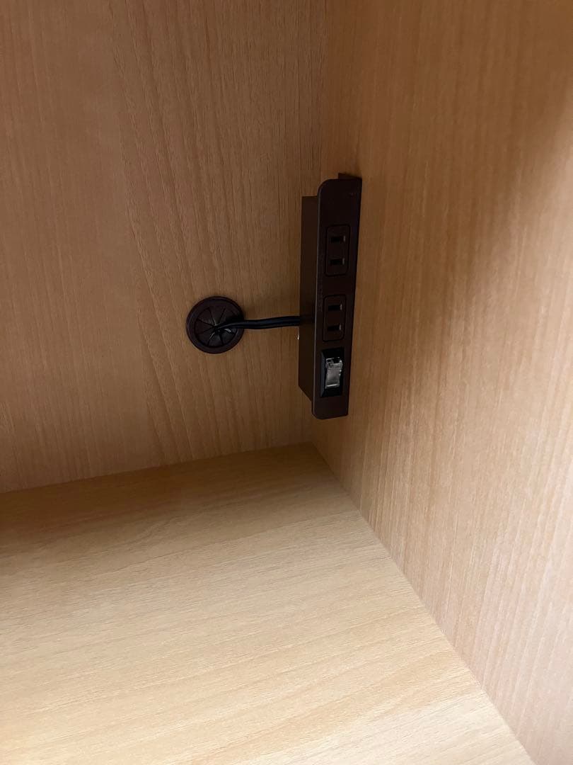 mario.様　大川家具　食器棚　コンセント付　日本製　キッチンボード