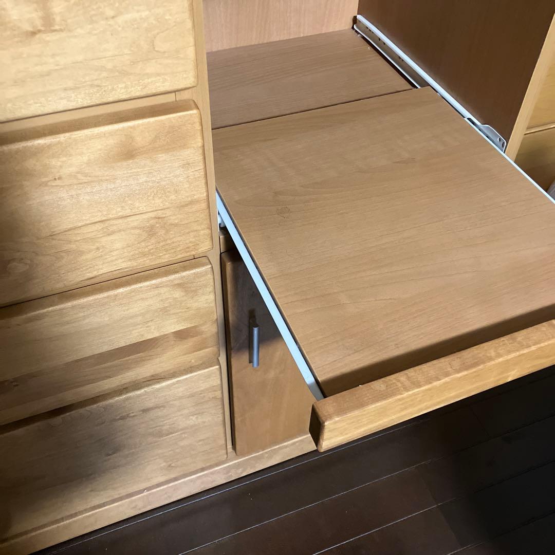 mario.様　大川家具　食器棚　コンセント付　日本製　キッチンボード