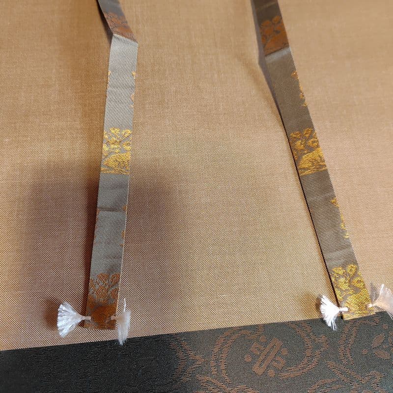 茶掛　 江戸千家宗蓮華庵家10代家元 川上閑雪 筆「和」紙本　桐箱　掛軸　インテ