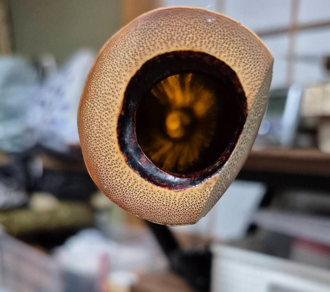 地無尺八延管　二尺四寸(呼称）G＃（A♭）調　　全長75.5cm