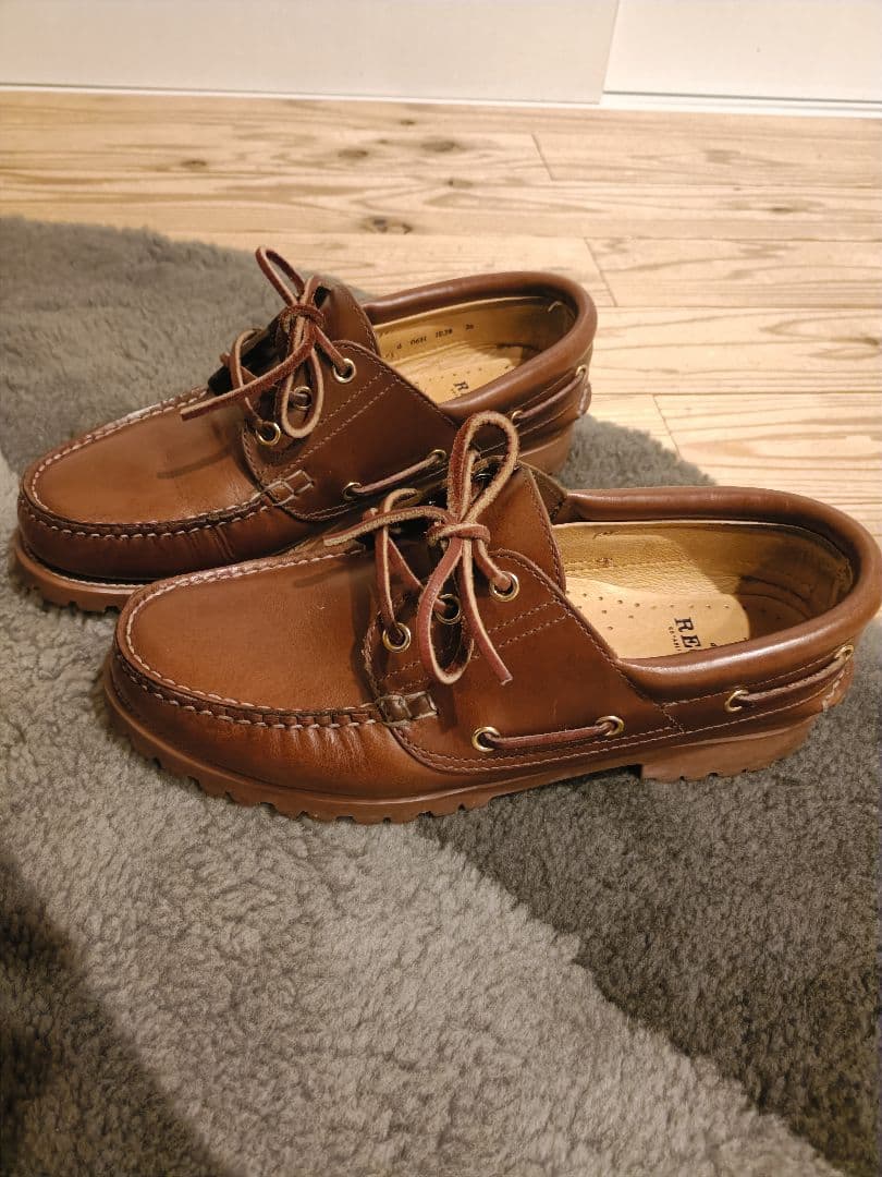 の*け様 REGAL デッキシューズ/3EYE/26.0cmスリーアイ