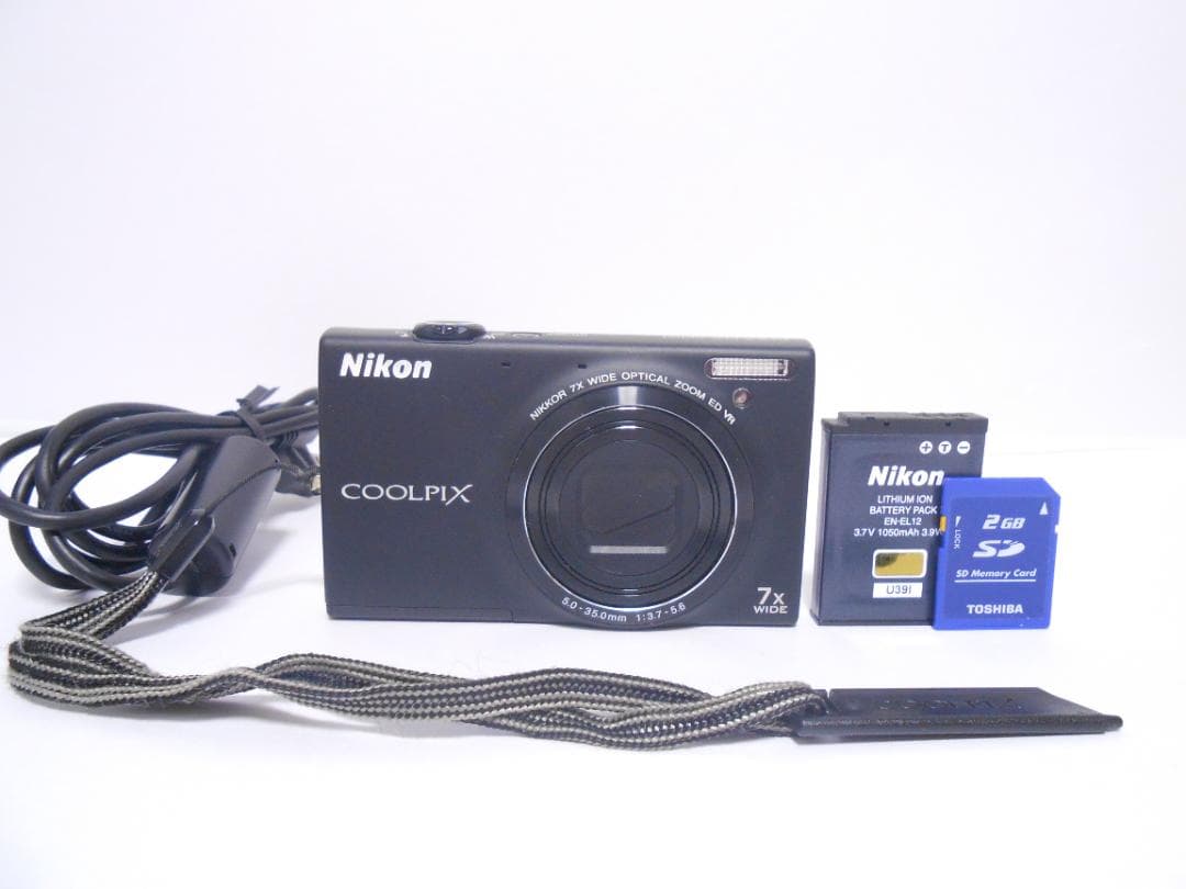 【aorara44】 Nikon COOLPIX S6100 ブラック
