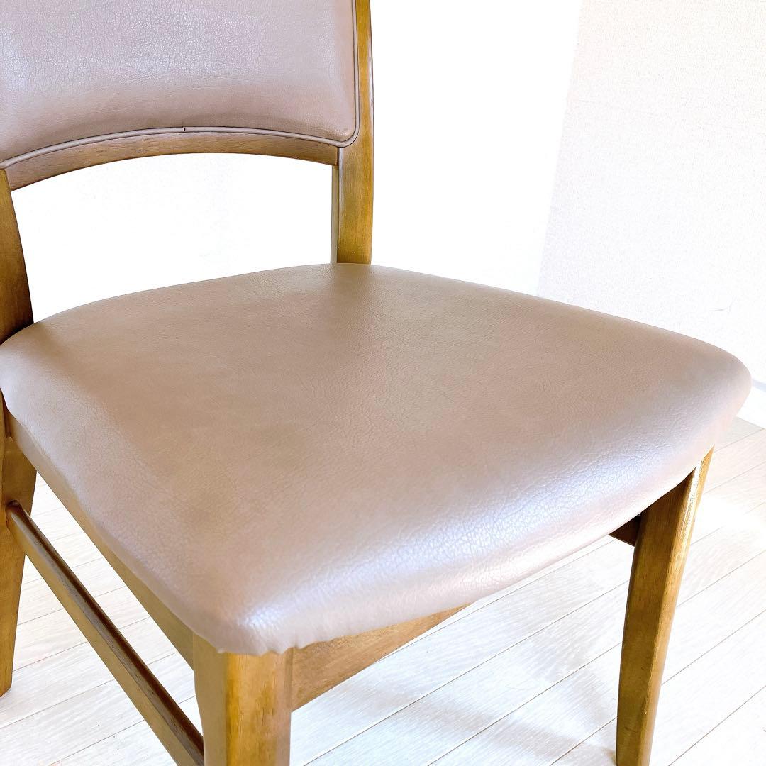 カリモク家具 ダイニングチェア 2脚セット オーク材 国内生産 高級家具 レトロ