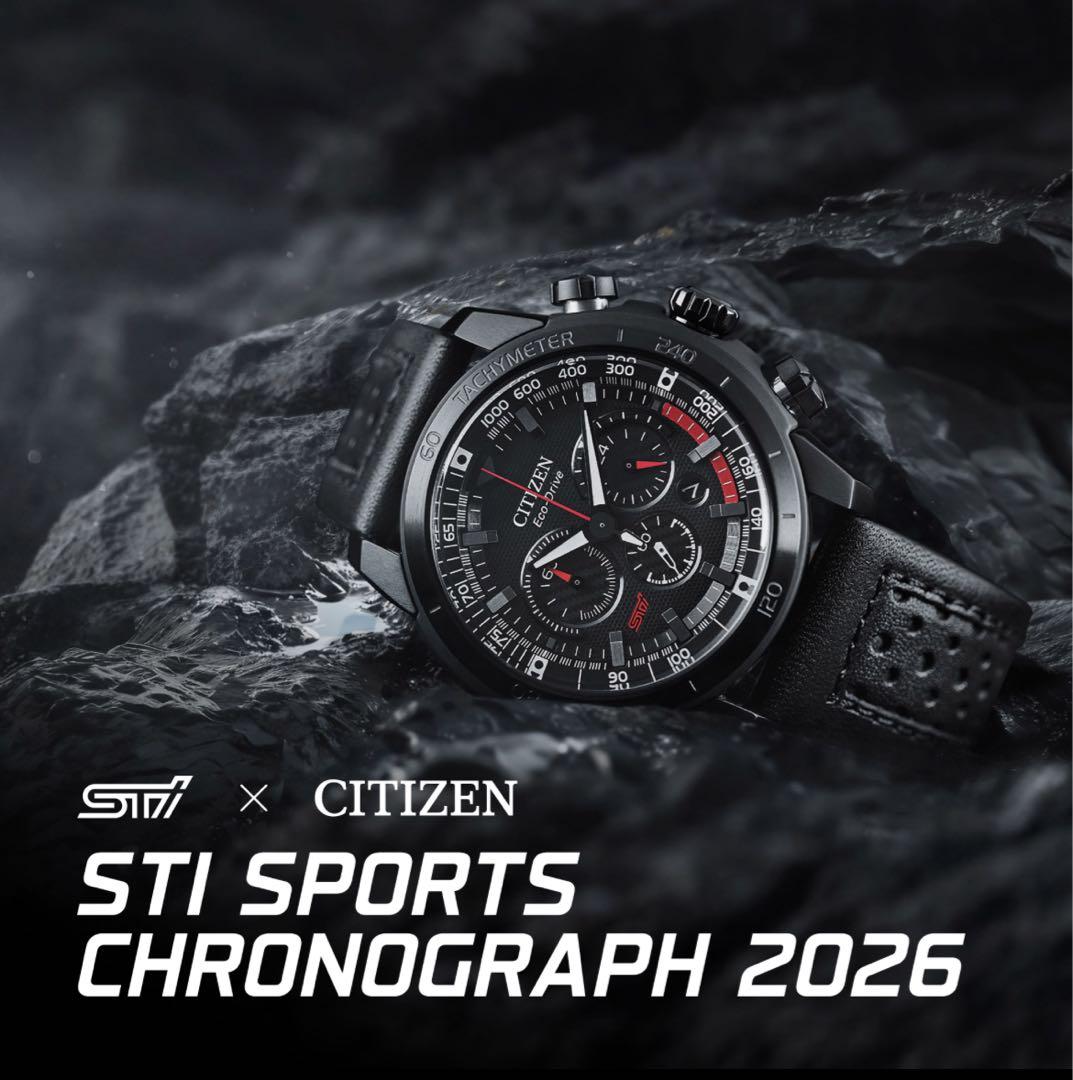 STI SPORTS CHRONOGRAPH 2026 500本限定