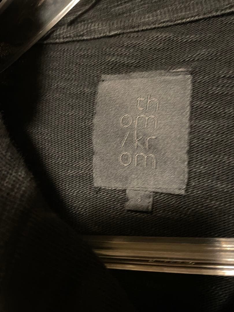 ジャケット・アウター thom/krom Cotton Jersey Cutoff Jacket