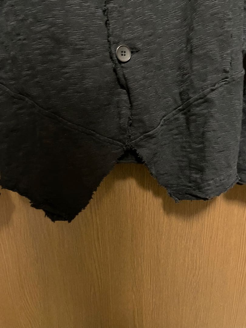 ジャケット・アウター thom/krom Cotton Jersey Cutoff Jacket