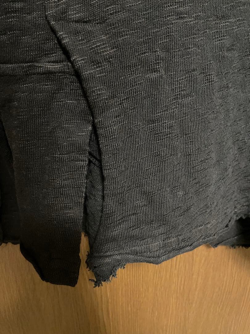 ジャケット・アウター thom/krom Cotton Jersey Cutoff Jacket