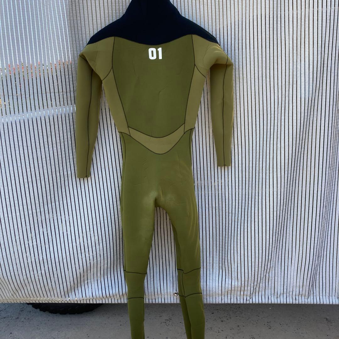 おげし 国内製ゼロワンウェットスーツ　ネックエントリーシステム　フルスーツ
