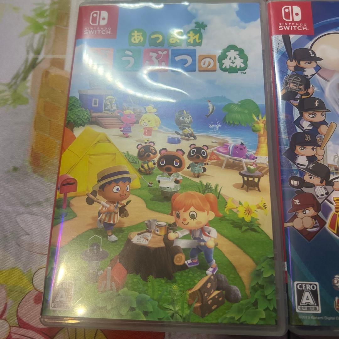 三*九様 あつまれ どうぶつの森 + 実況パワフルプロ野球 + マリオカート8