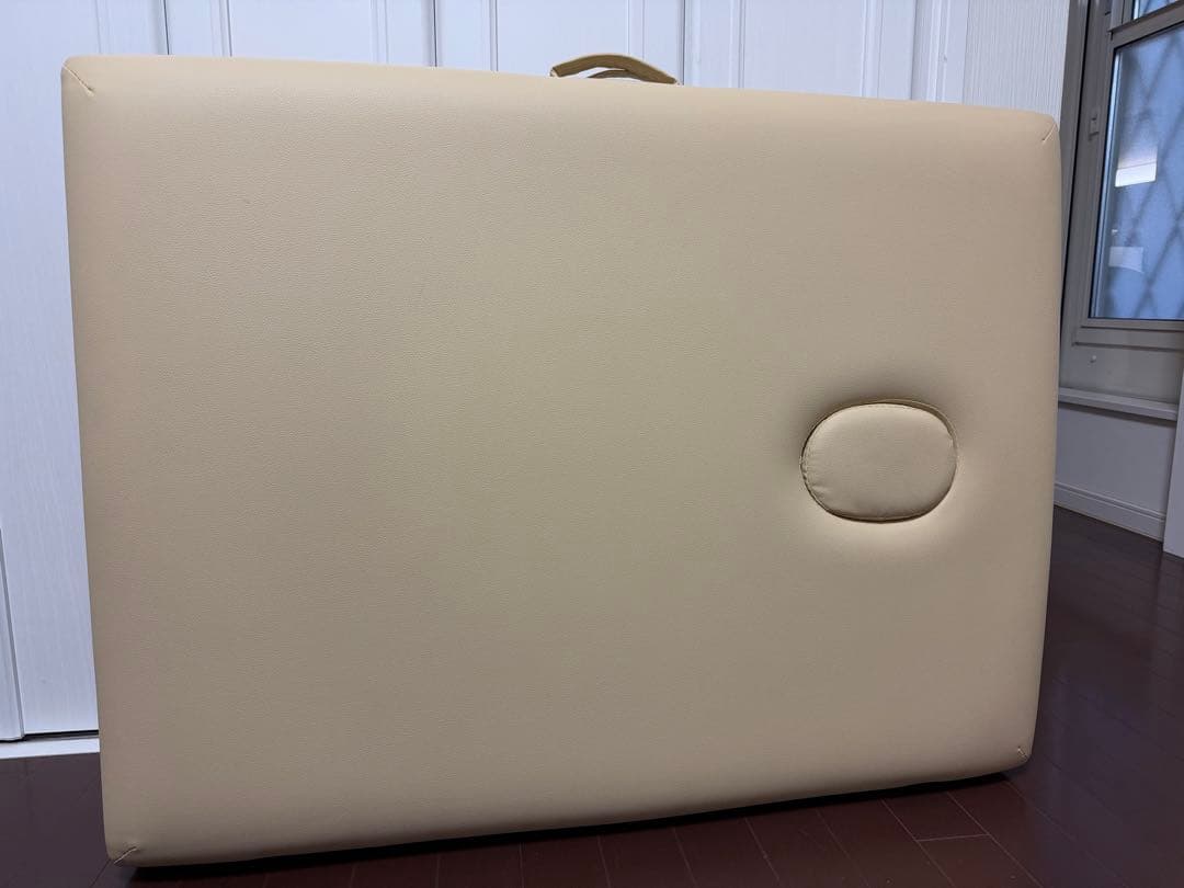 軽量 折りたたみ マッサージベット ベージュ