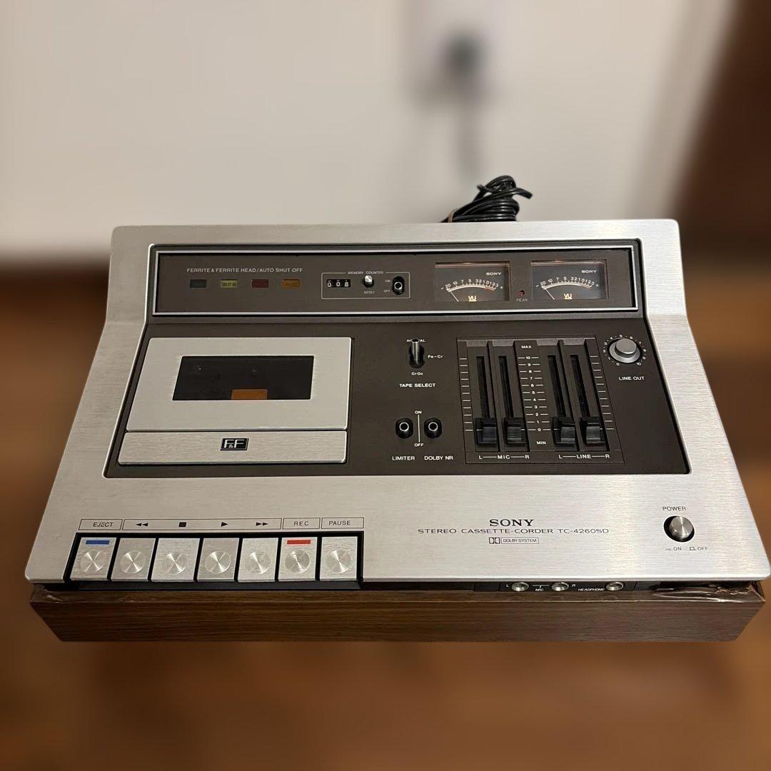 SONY ソニー TC-4260SD ステレオ カセット テープレコーダー