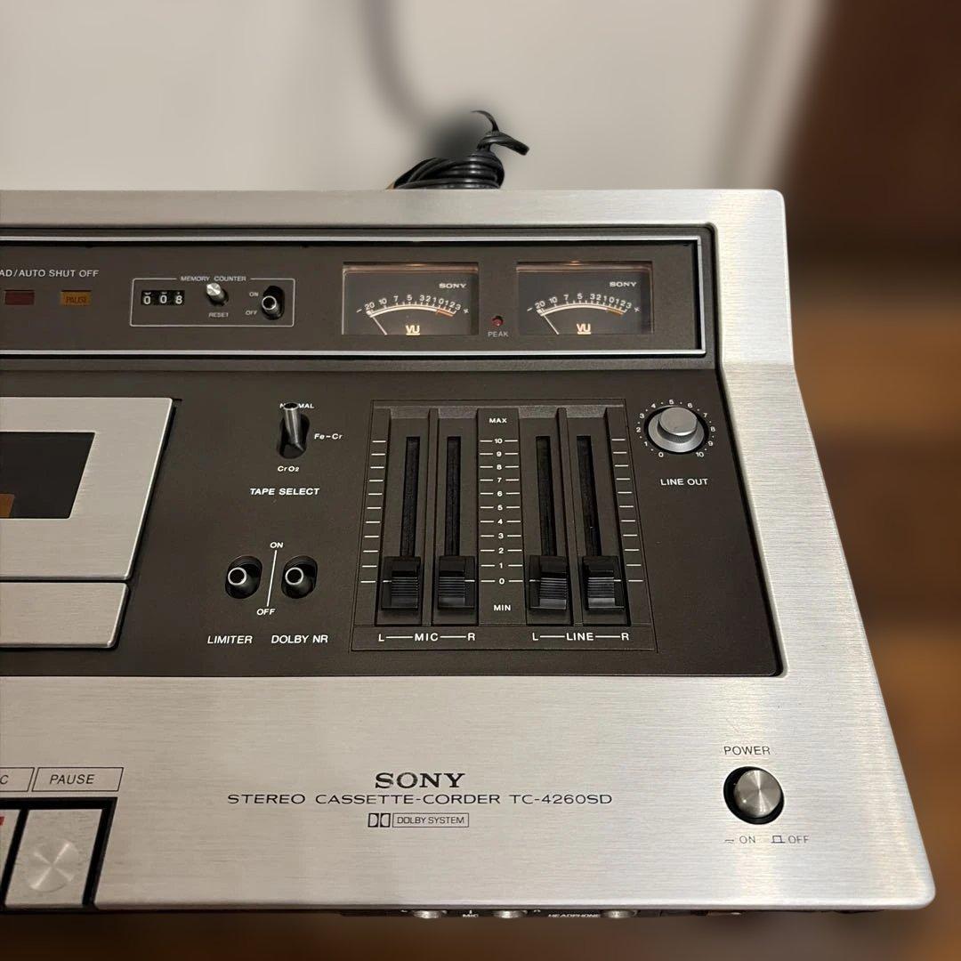 SONY ソニー TC-4260SD ステレオ カセット テープレコーダー