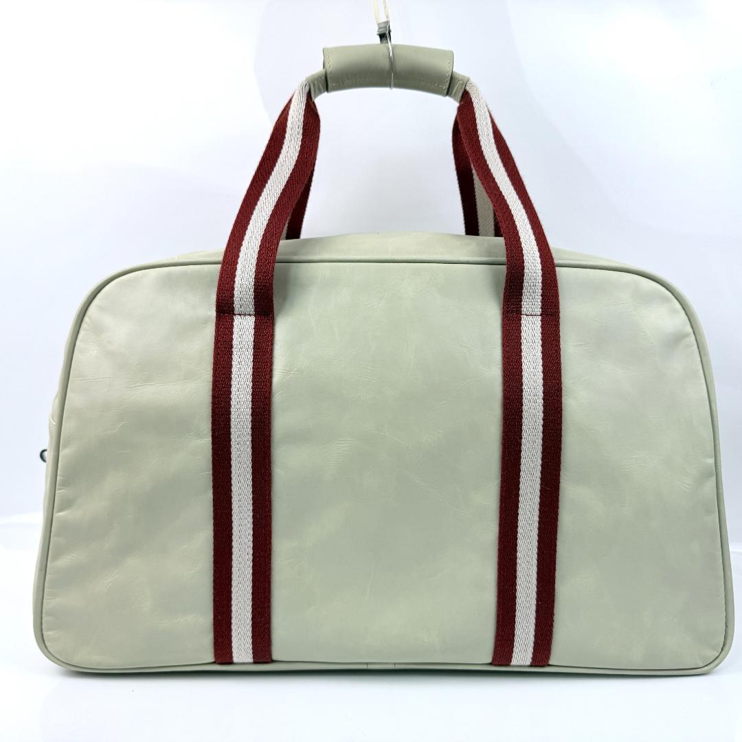 希少 バリー トレインスポッティング ボストンバッグ 2way レザー 白